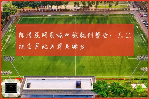 陈清晨网前喊叫被裁判警告，凡尘组合因此丢掉关键分